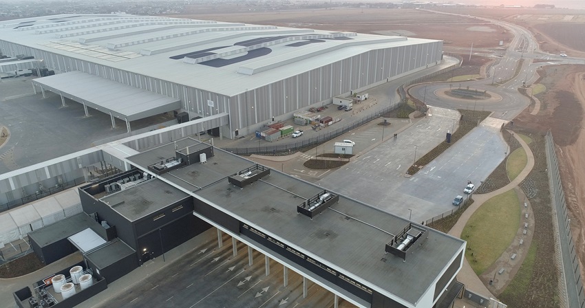 DSV inaugurates the largest integrated logistics centre in Africa. Image: DSV