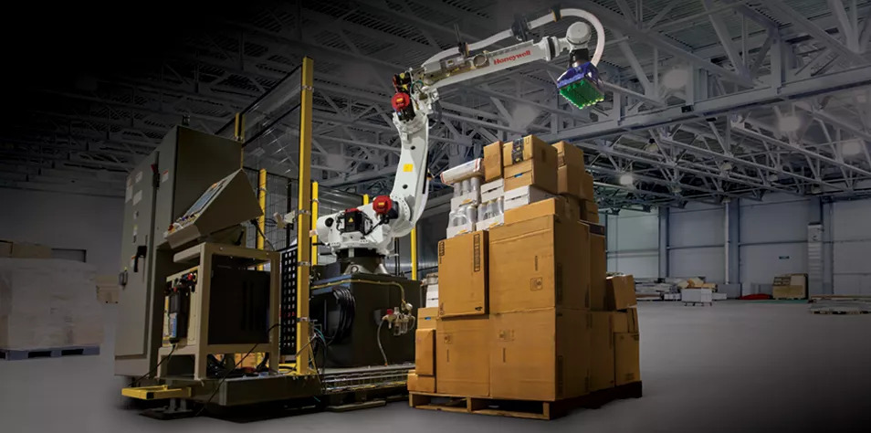 Honeywell introduces new robotic technology to help warehouses boost productivity, reduce injuries. Image: Honeywell
