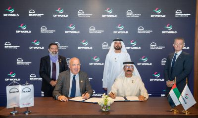 MAN Energy Solutions and DP World sign cooperation agreement. Image: DP World