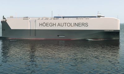 Hoegh Autoliners and CMHI to build a series of environmentally friendly car carriers. Image: Hoegh Autoliners