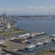 Port of Seattle accelerates decarbonization. Image: Port of Seattle