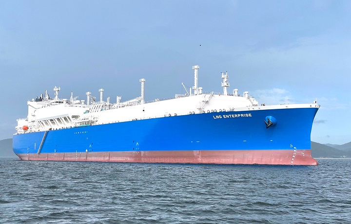 NYK delivers new LNG carrier to TotalEnergies. Image: NYK Line
