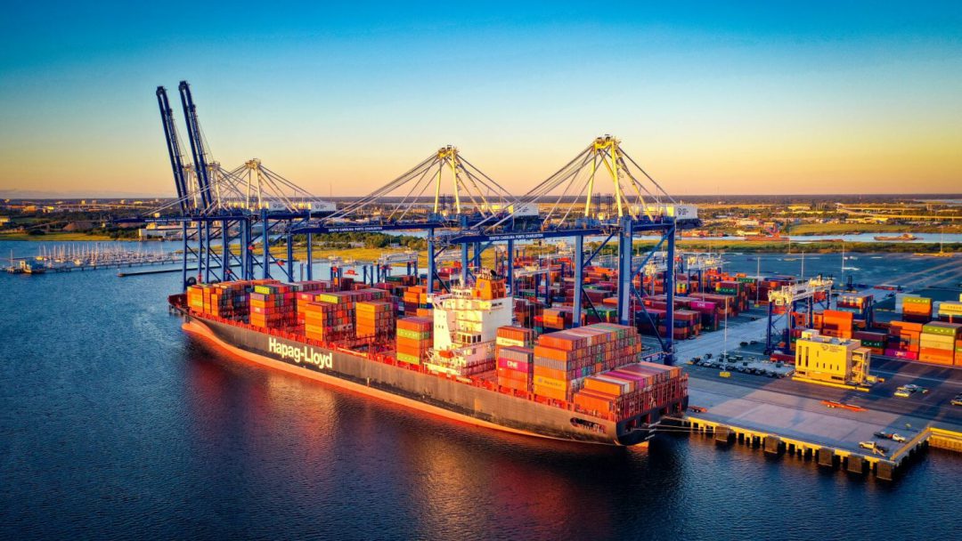 Retail imports drive record September at South Carolina Ports. Image: South Carolina Ports