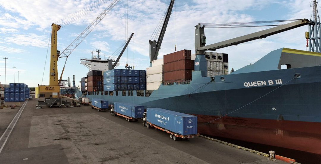 Port Manatee container trade skyrockets 53.3 percent in record fiscal 2021. Image: Port Manatee