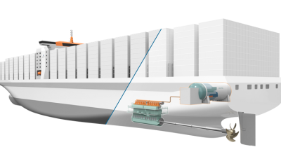 Wartsila to launch ground-breaking 2-stroke future fuels conversion solution and joins forces with MSC for technology demonstration. Image: Wartsila