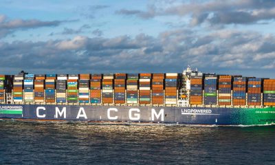 CMA CGM and ENGIE: a strategic and industrial partnership to decarbonize shipping. Image: CMA CGM