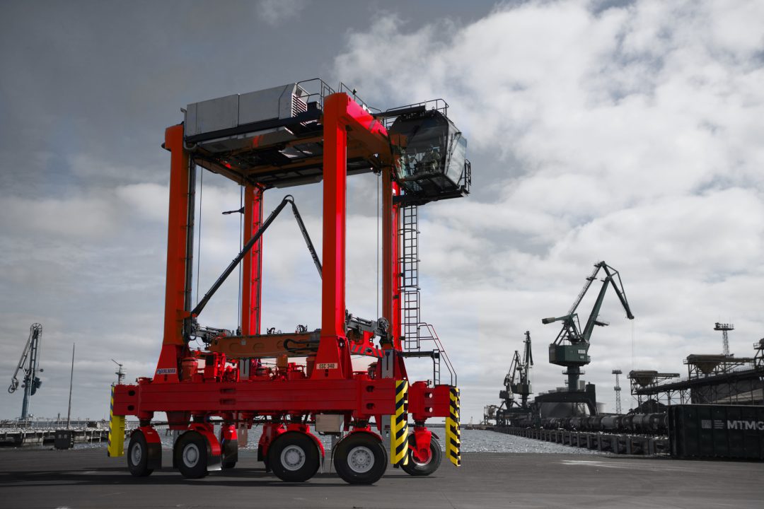 Kalmar to deliver significant order of Straddle Carriers to MPET and PSA in Antwerp. Image: Kalmar