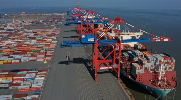 EUROGATE Container Terminal Wilhelmshaven starts automation project. Image: Eurogate