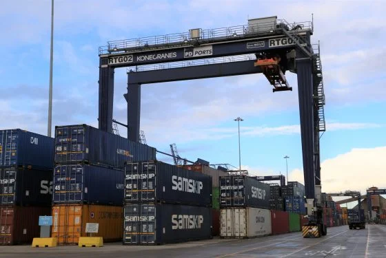 PD Ports partners with Konecranes to support net zero targets and boost operational efficiency. Image: PD Ports