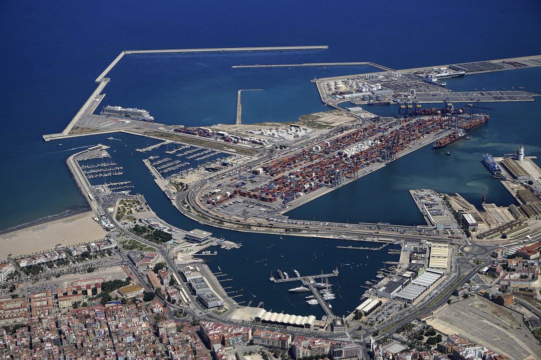 The electrification of the docks of the Port of Valencia is closer to completion. Image: Port Authority of Valencia