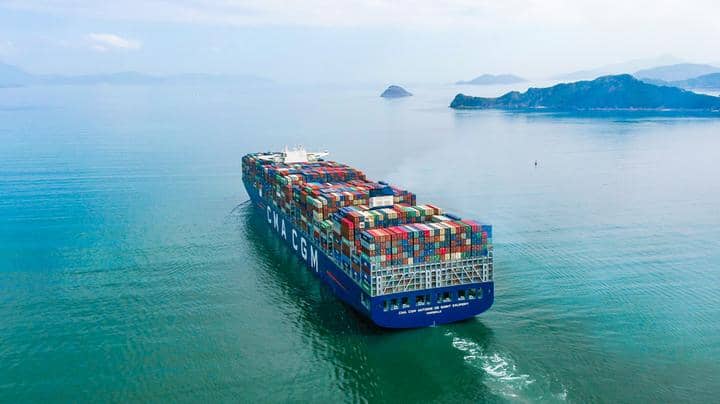 DB Schenker and CMA CGM offer regular emission-free ocean freight. Image: DB Schenker