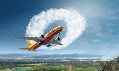 DHL purchases 33 million liters of sustainable aviation fuel from Air France KLM Martinair Cargo. Image: DHL