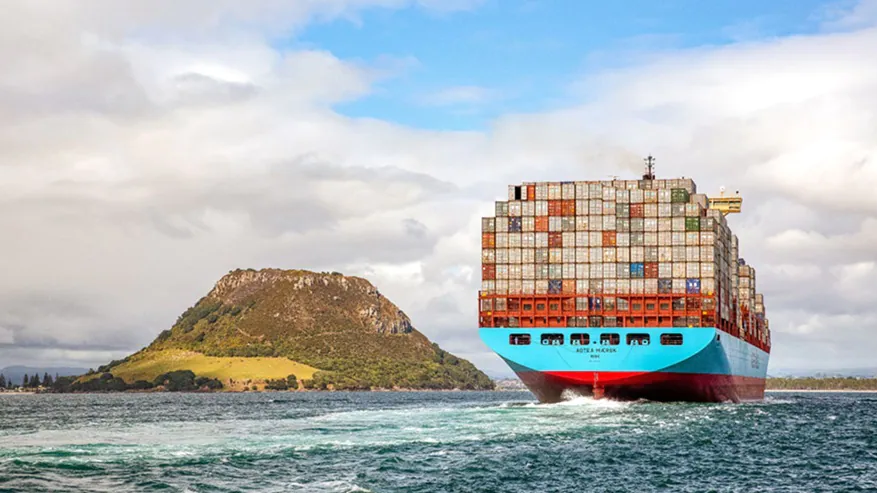 Maersk to launch new coastal service in New Zealand. Image: Maersk