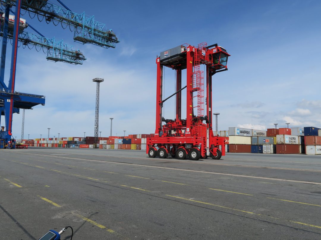 Kalmar to deliver 27 hybrid straddle carriers to NTB. Image: Kalmar