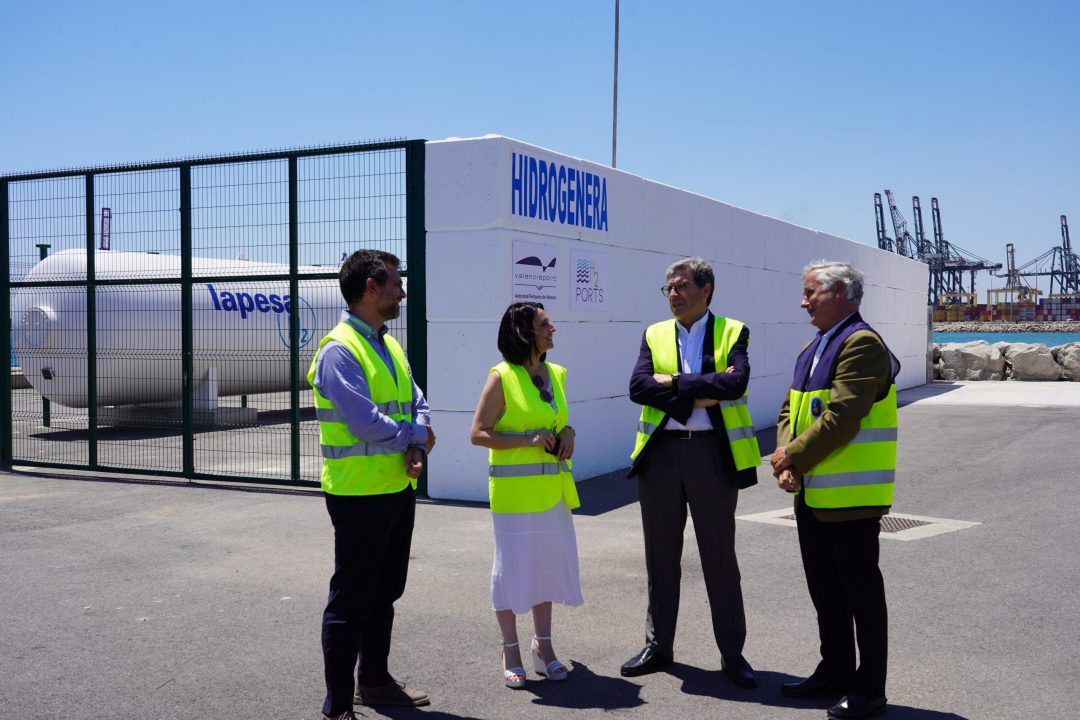 Port of Valencia to install hydrogen generator as a part of H2Ports project. Image: Port Authority of Valencia