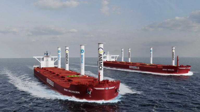 Berge Bulk to receive two vessels from Anemoi Marine Technologies. Image: Berge Bulk
