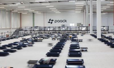 Geek+ and Paack launch AMR based system in Paack's distribution center. Image: Geek+