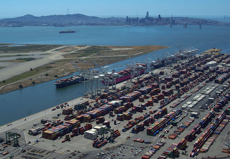 May 2022 report of cargo volume released by Port of Oakland. Image: Port of Oakland