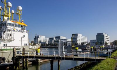 Port of Rotterdam and Eneco to install shore based power facilities. Image: Port of Rotterdam