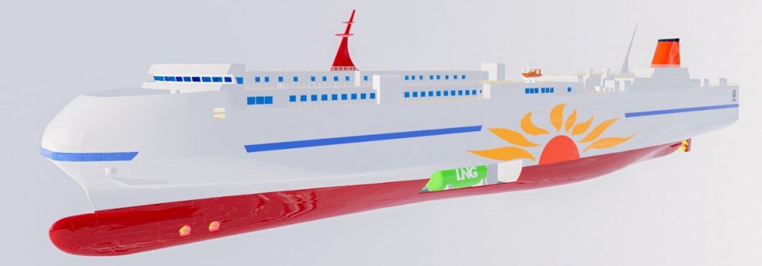 MOL along with three other companies to start a joint study related to wind powered vessels. Image: MOL