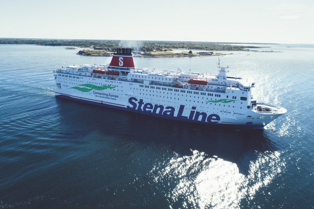 Stena Line decreases carbon emissions by 11%. Image: Stena Line