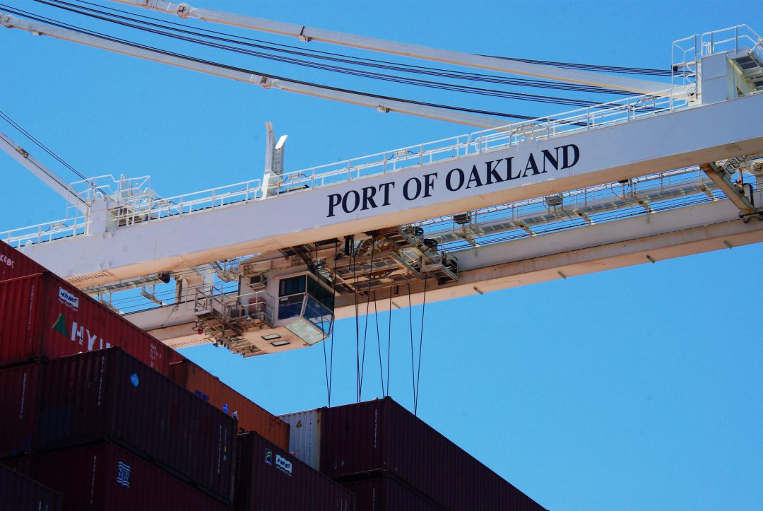 Port of Oakland to design a new clean energy project. Image: Port of Oakland