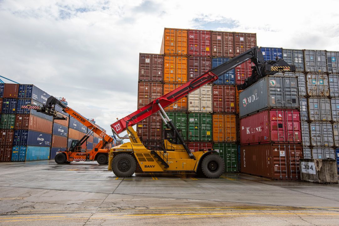 The Alabama Port Authority announces July as the busiest month for containerized cargo. Image: Alabama Port Authority