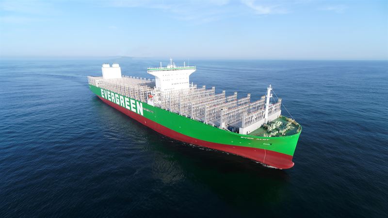 Largest container ship in the world to be delivered to ABS class. Image: ABS