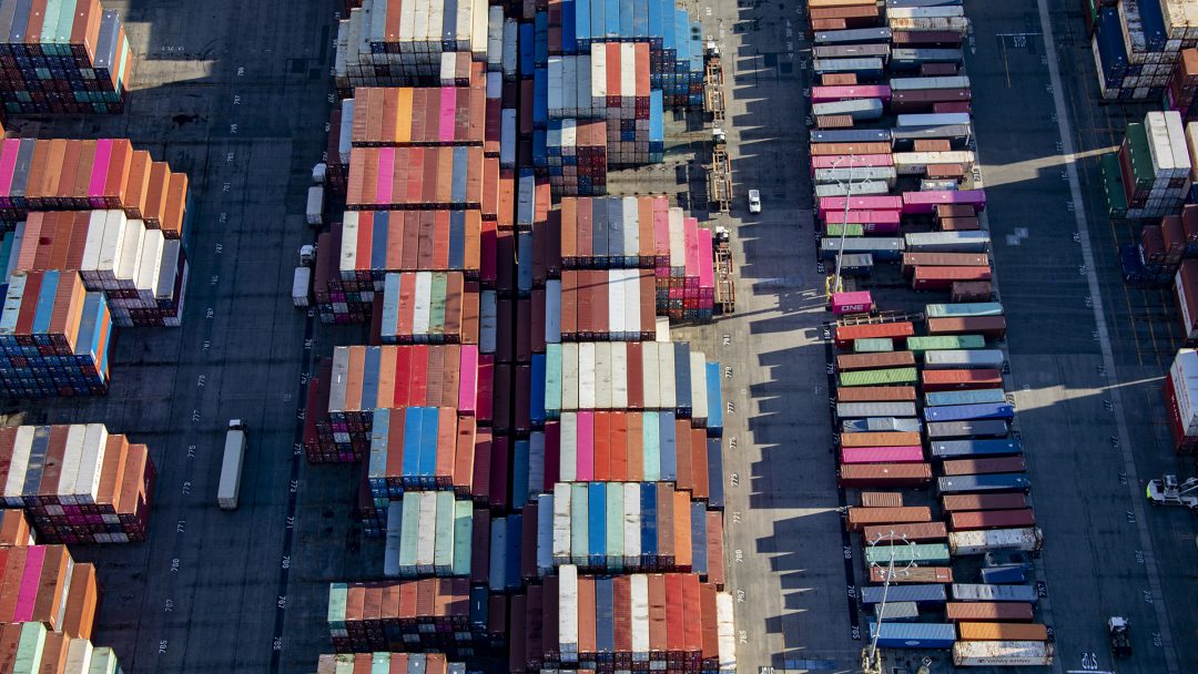 Port of Los Angeles sets record in July for processing 935,345 TEUs. Image: Port of Los Angeles