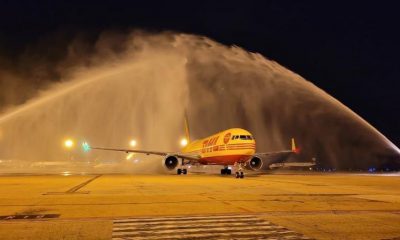 DHL Express starts a new route of cargo flight between US and Brazil. Image: DHL
