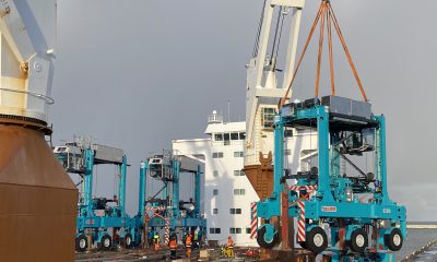 Kalmar to supply Kalmar hybrid shuttle carriers to the Port of Virginia. Image: Cargotec
