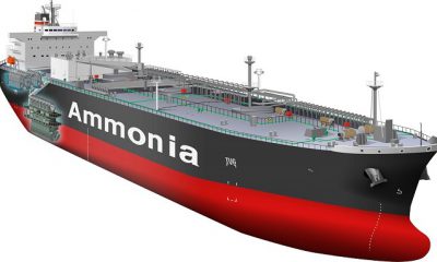 Ammonia-fueled ammonia gas carrier receives an AiP from ClassNK. Image: NYK Line