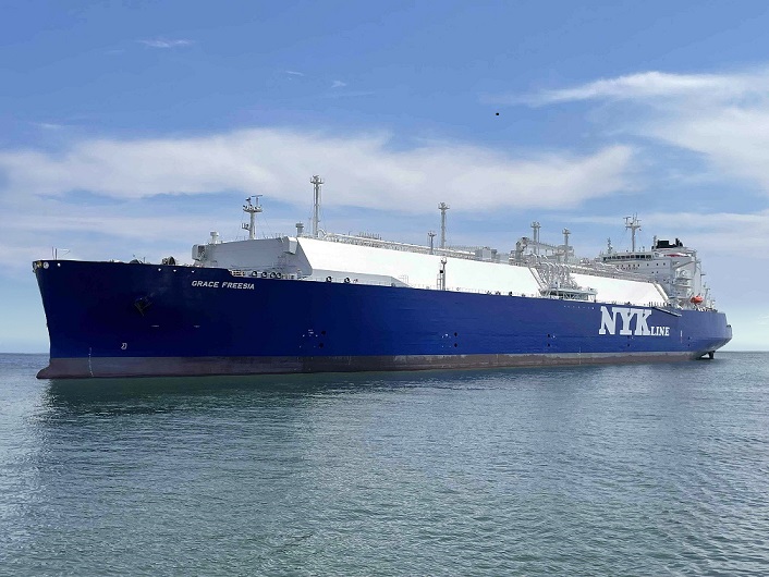 NYK signs a charter contract with Osaka Gas International Transport. Image: NYK Line