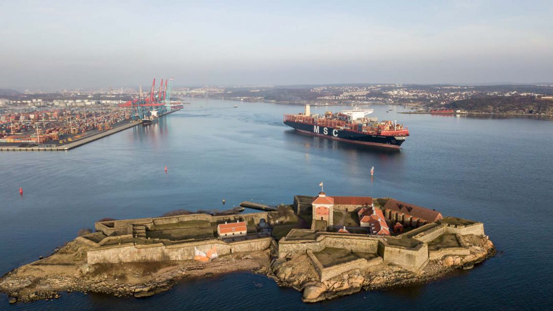 APM Terminals Gothenburg to deepen the fairway to support large volumes. Image: APM Terminals