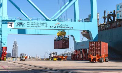 APM Terminals Mobile handles record-breaking container numbers. Image: APM Terminals