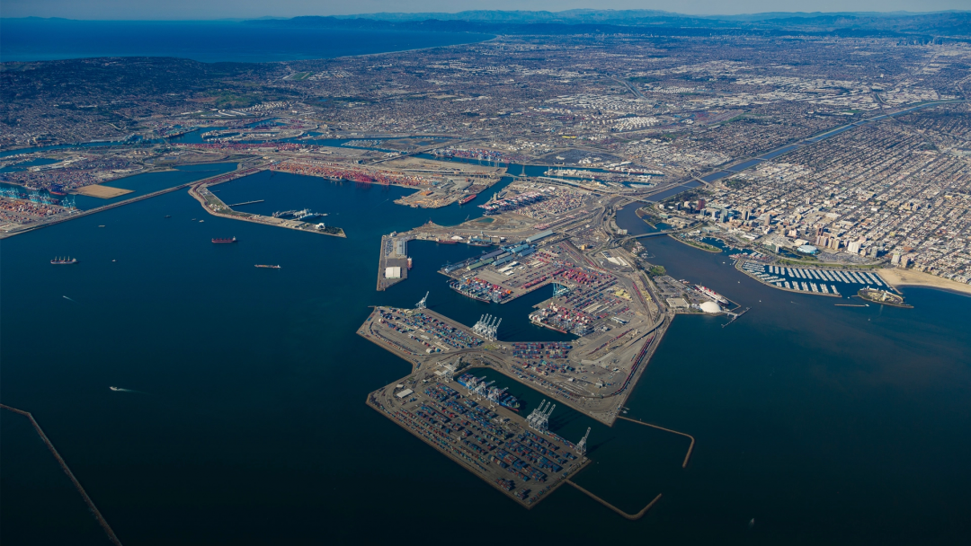 Port of Long Beach to receive zero-emissions cargo handling equipment. Image: Port of Long Beach