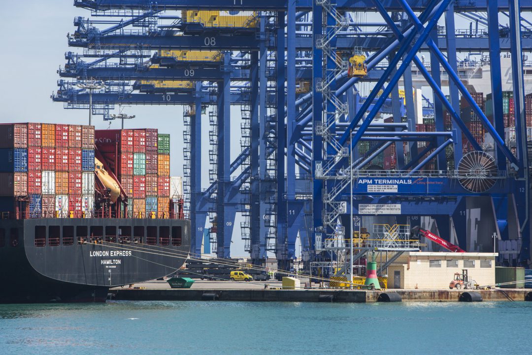 Importance and strategic value of Valenciaport in Europe. Image: Port Authority of Valencia