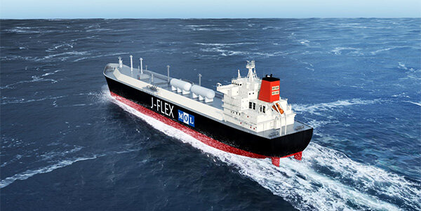 MOL and JERA sign a MoU to study transport of ammonia fuel. Image: MOL