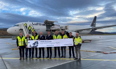 Lufthansa cargo launches A321 freighter flights to Evenes in Norway. Image: Lufthansa Cargo