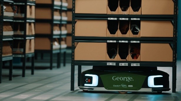 Geek+ to launch a goods-to-person picking and returns system for Asda. Image: Geek+