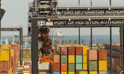 Port of Houston shows growth in container volumes by 18%. Image: Port Houston