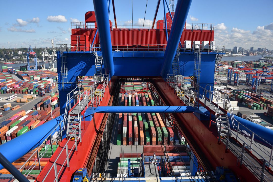 Port of Hamburg handles more than 91.8M tons of seaborne cargo. Image: Port of Hamburg