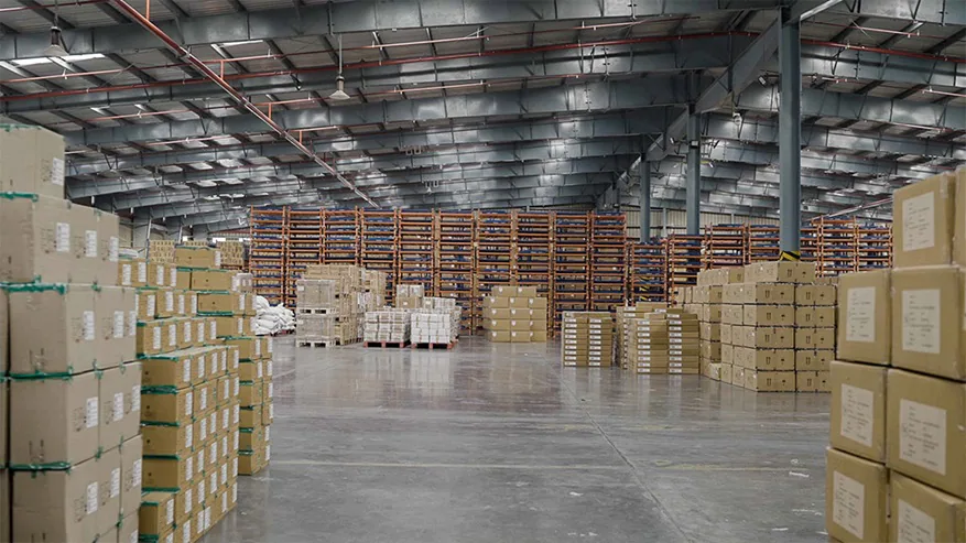 Maersk builds its new warehouse in Chattogram, Bangladesh. Image: Maersk