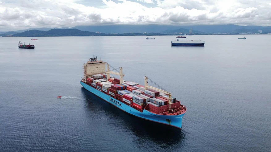 Maersk to launch a new ocean shipping service, ‘Shaheen Express’. Image: Maersk