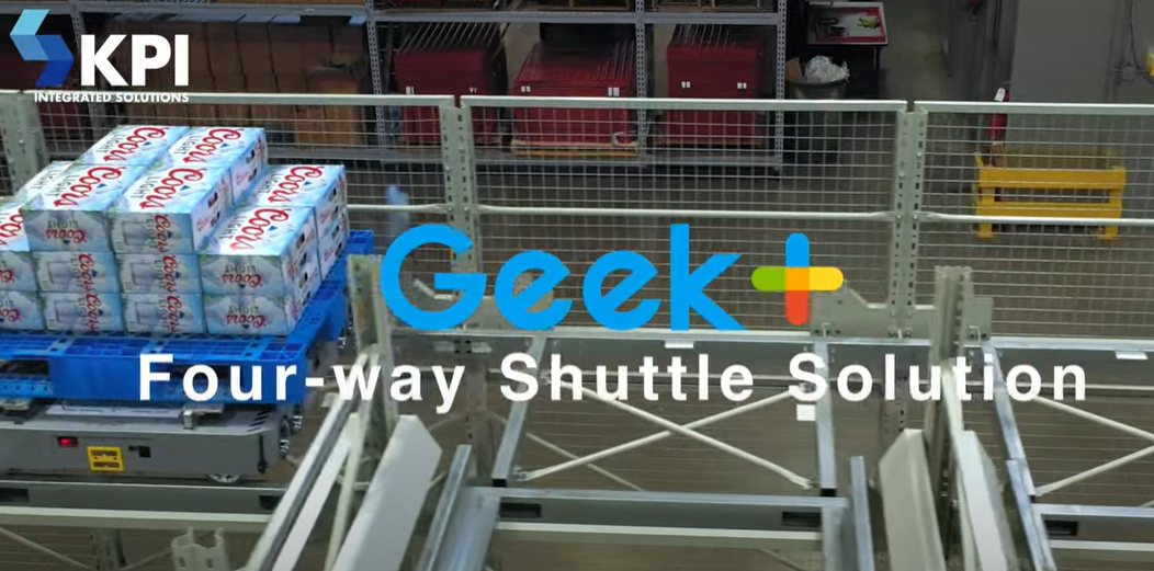 Geek+ opens Four-Way Shuttle System at KPI’s headquarters. Image: Geek+