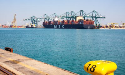 Cost of export freight from Valenciaport falls for the third consecutive month. Image: Port Authority of Valencia