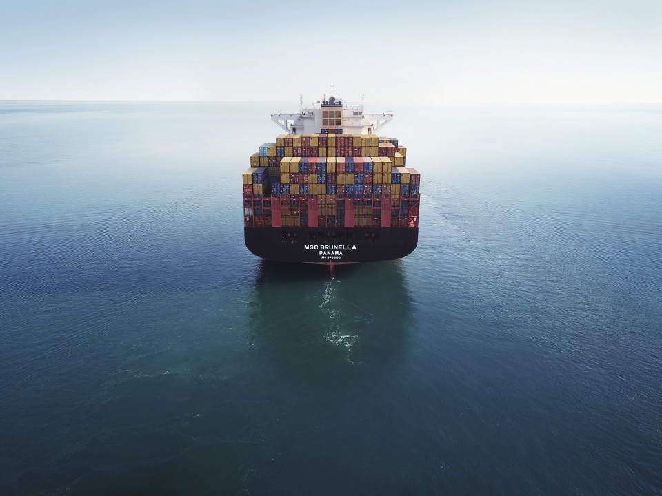 MSC launches new direct service connecting India - West Mediterranean. Image: MSC