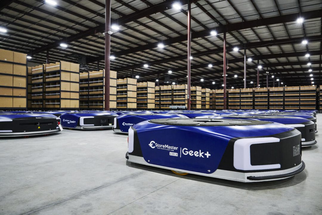 C-StoreMaster opens its automated warehouse in Huntsville, Alabama. Image: Geek+