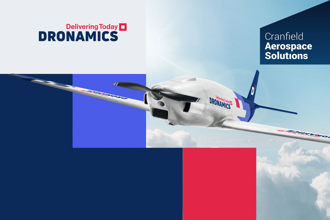 Dronamics and Cranfield Aerospace Solutions announce partnership. Image: Dronamics