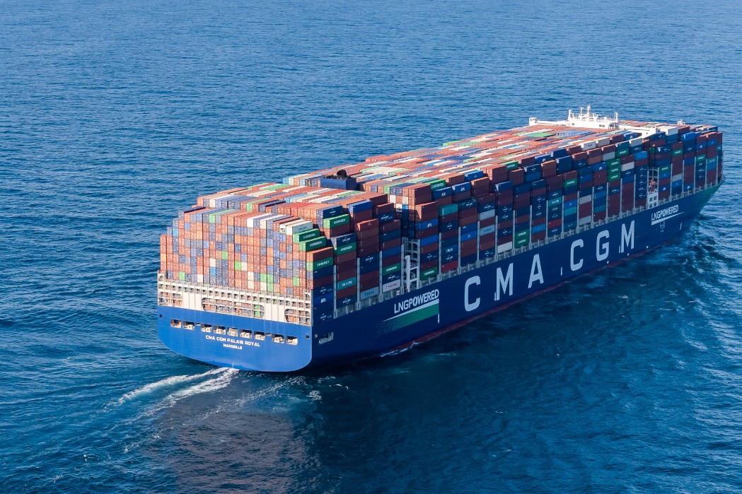 CMA CGM launches project to decarbonize the French shipping industry. Image: CMA CGM